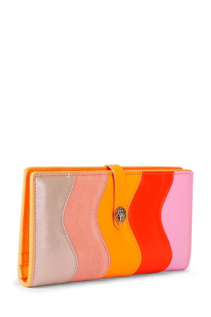 Kurt Geiger London dámska kožená peňaženka RFID Kensington 5573557129 viacfarebná SS26