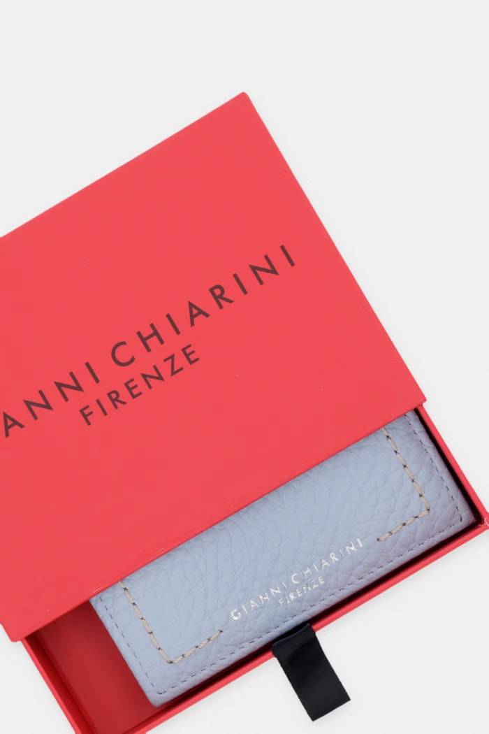 Gianni Chiarini puzdro na karty dámske kožené PF.5039.TKL modrá