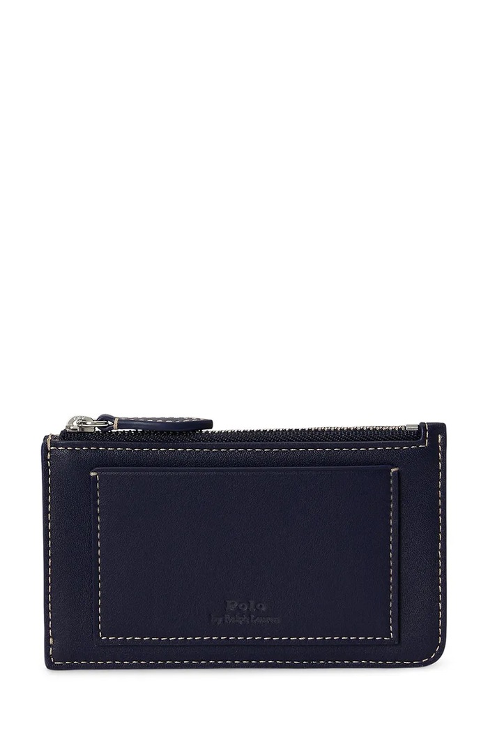 Polo Ralph Lauren portofel pentru femei, din piele 427P10991 bleumarin SS26