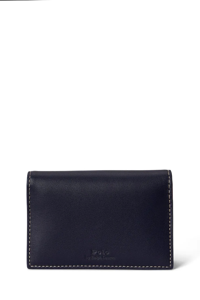Polo Ralph Lauren portofel pentru femei, din piele 427P10992 bleumarin SS26