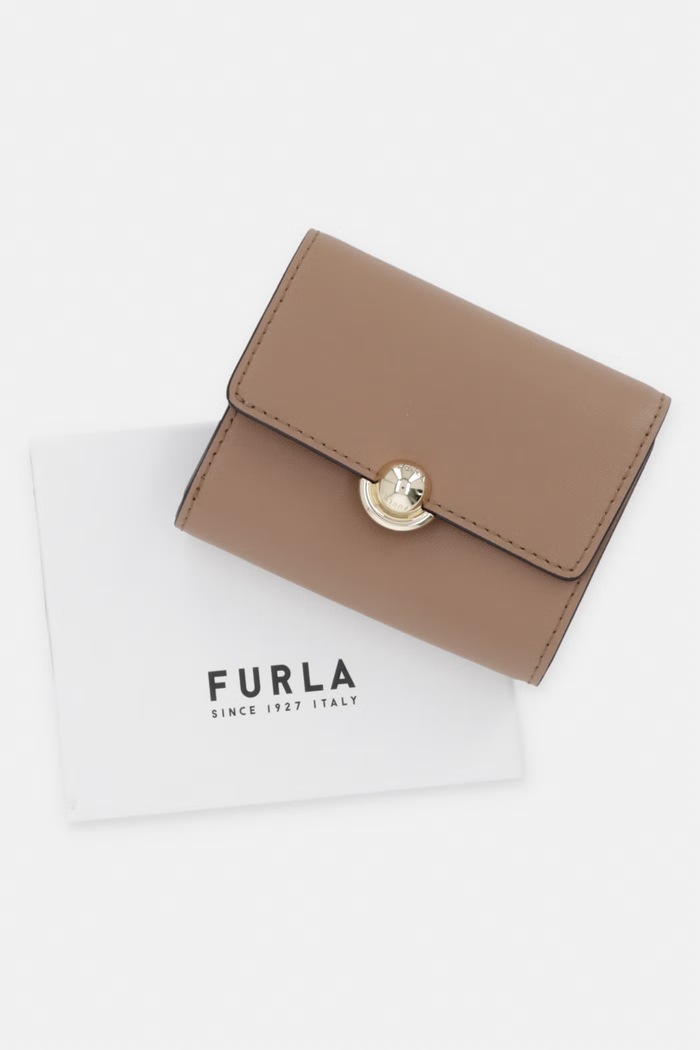 Furla Портфейл дамски от кожа WP00594.BX3104.4773S кафяв