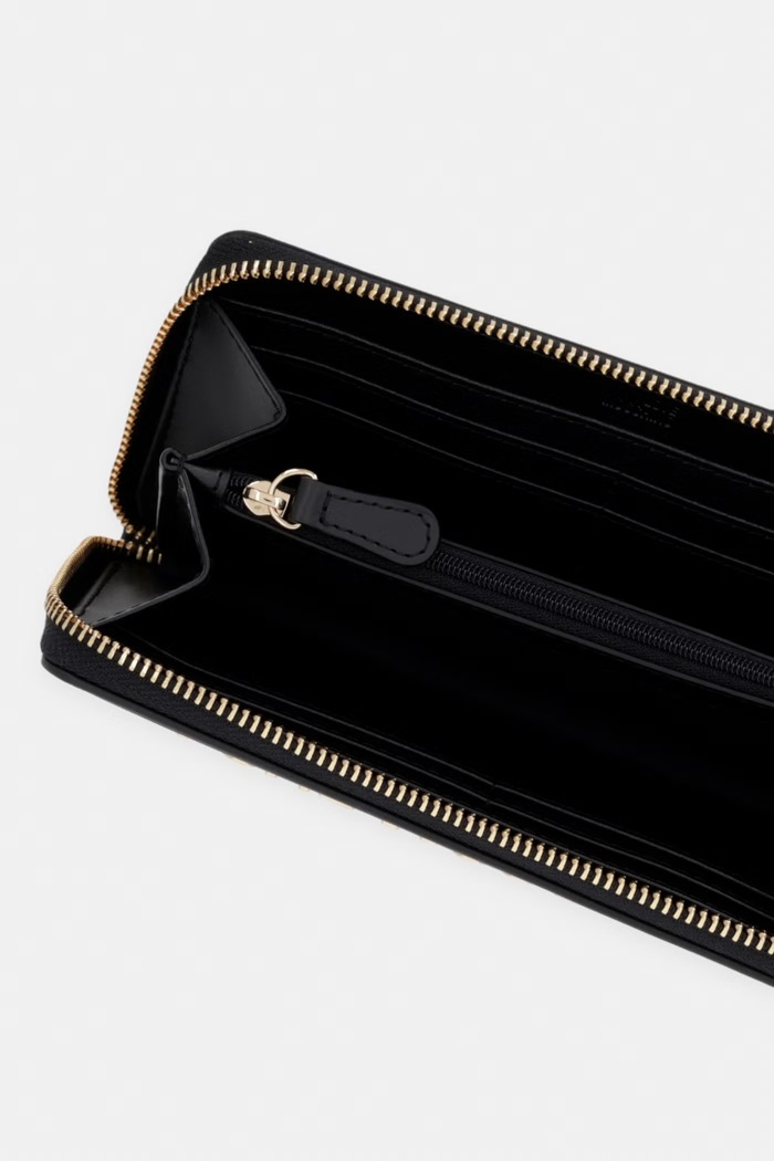 Doplnky Love Moschino dámska peňaženka z imitácie kože JC5611PP0OKD0000 čierna