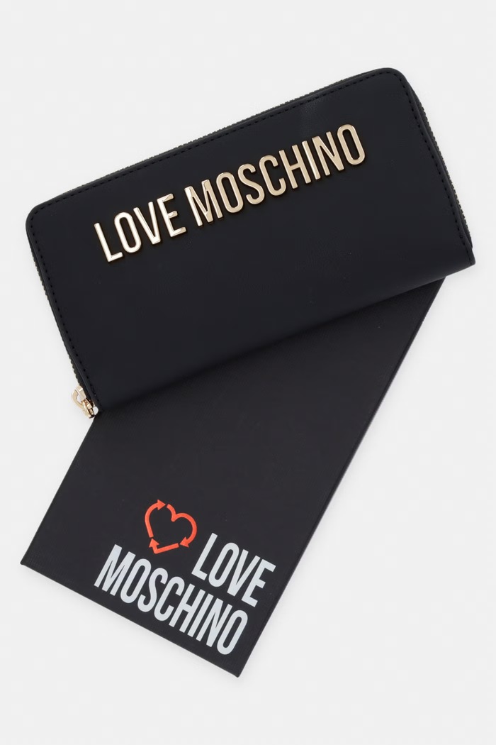 Love Moschino dámska peňaženka z imitácie kože JC5611PP0OKD0000 čierna