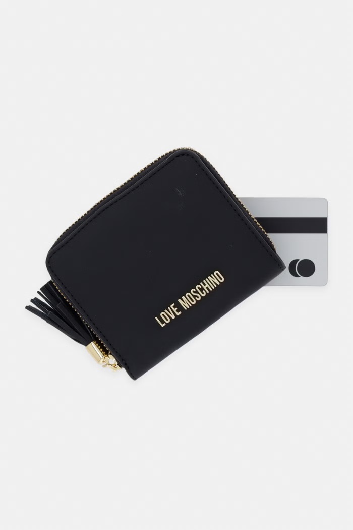 Love Moschino portofel pentru femei negru JC5689PP0OKD0000