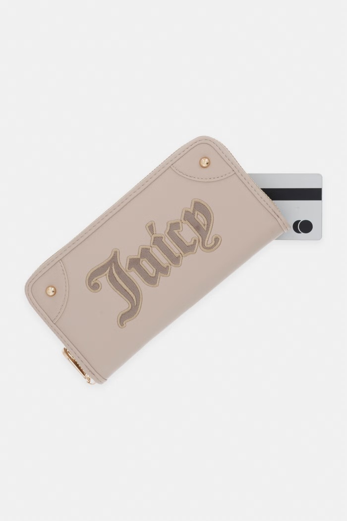 Juicy Couture portfel damski CANDY beżowy WEJBT9985WVP