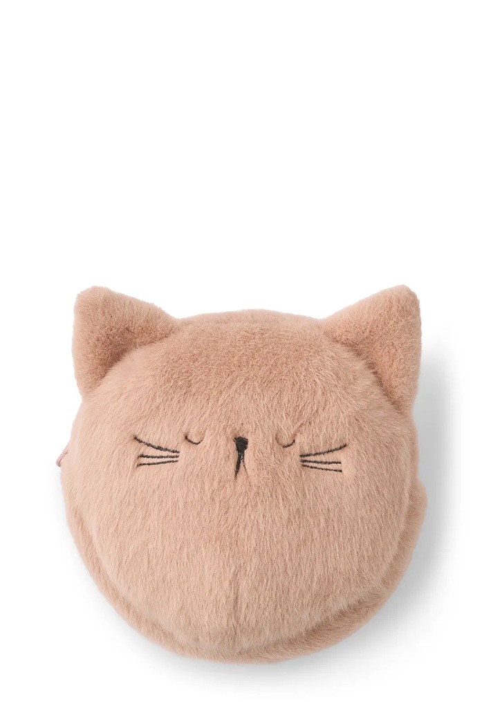 Detská peňaženka Liewood Dorotha Plush Cat Wallet LW20805 oranžová SS26