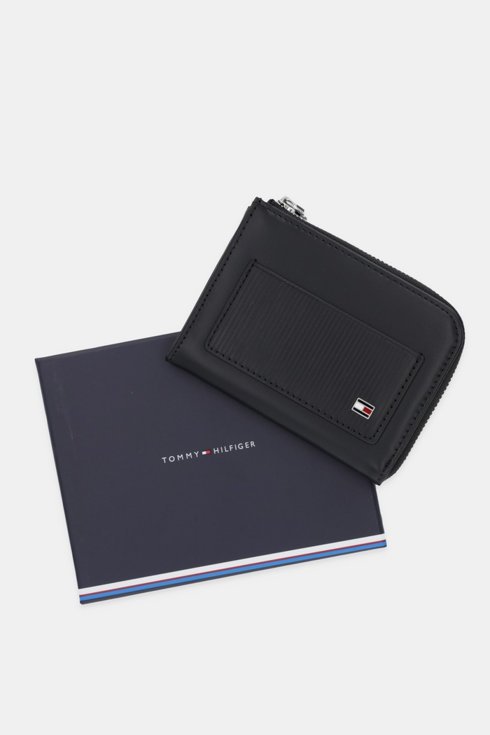 Tommy Hilfiger bőr pénztárca AM0AM13960 fekete