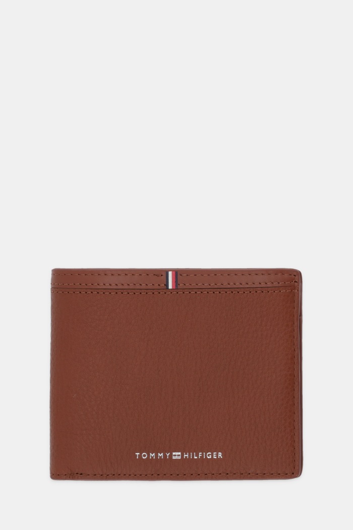 Tommy Hilfiger bőr pénztárca sima barna AM0AM13970