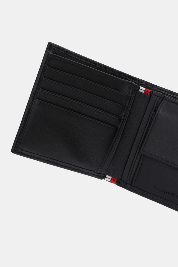 Kiegészítők Tommy Hilfiger bőr pénztárca AM0AM13974 fekete
