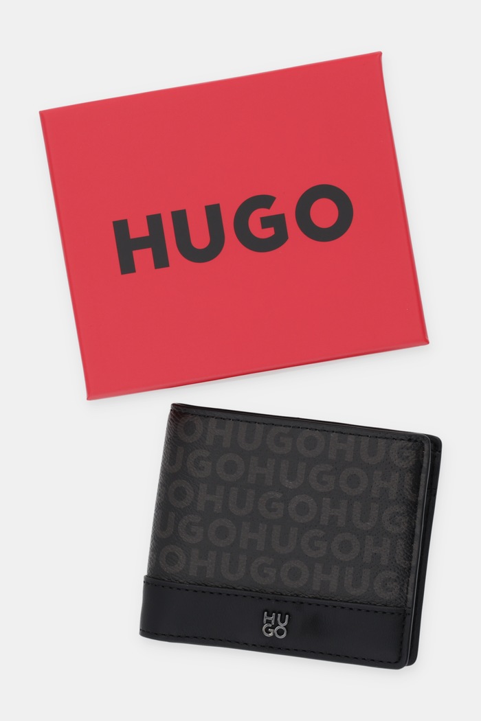 Peňaženka HUGO Quantic_4cc Coin M 50558550 čierna