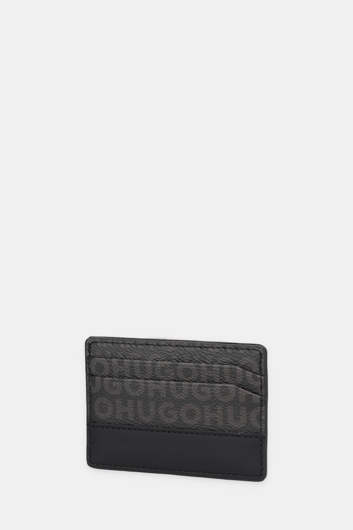 Θήκη για κάρτες HUGO Quantic_Cardcase M 50558559 μαύρο SS26