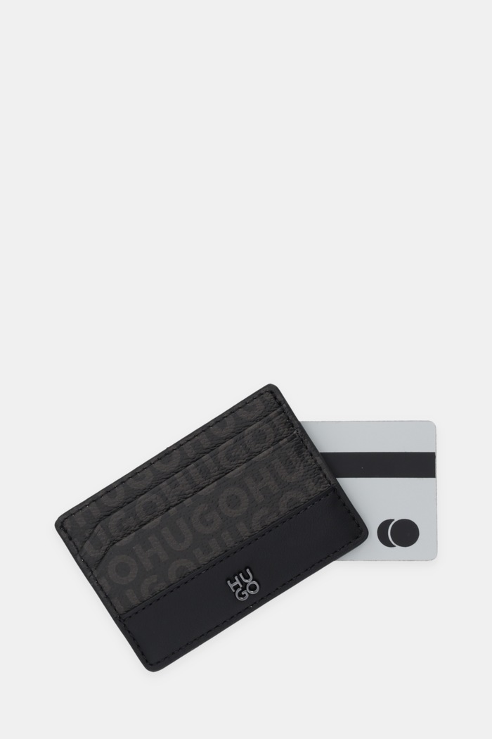 Αξεσουάρ Θήκη για κάρτες HUGO Quantic_Cardcase M 50558559 μαύρο