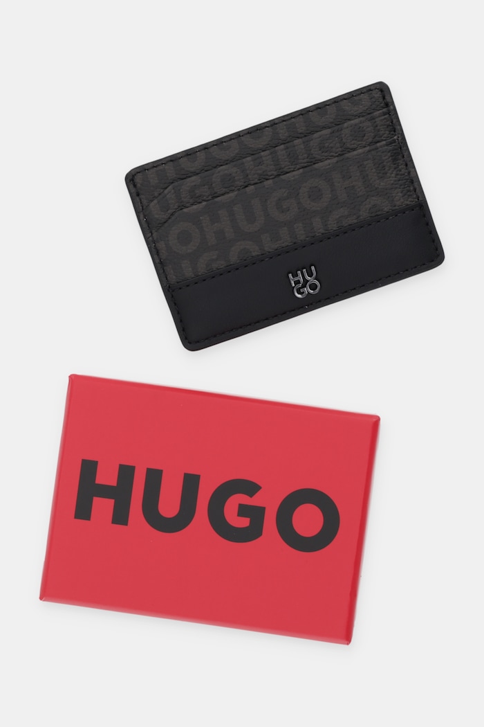 Θήκη για κάρτες HUGO Quantic_Cardcase M μαύρο 50558559