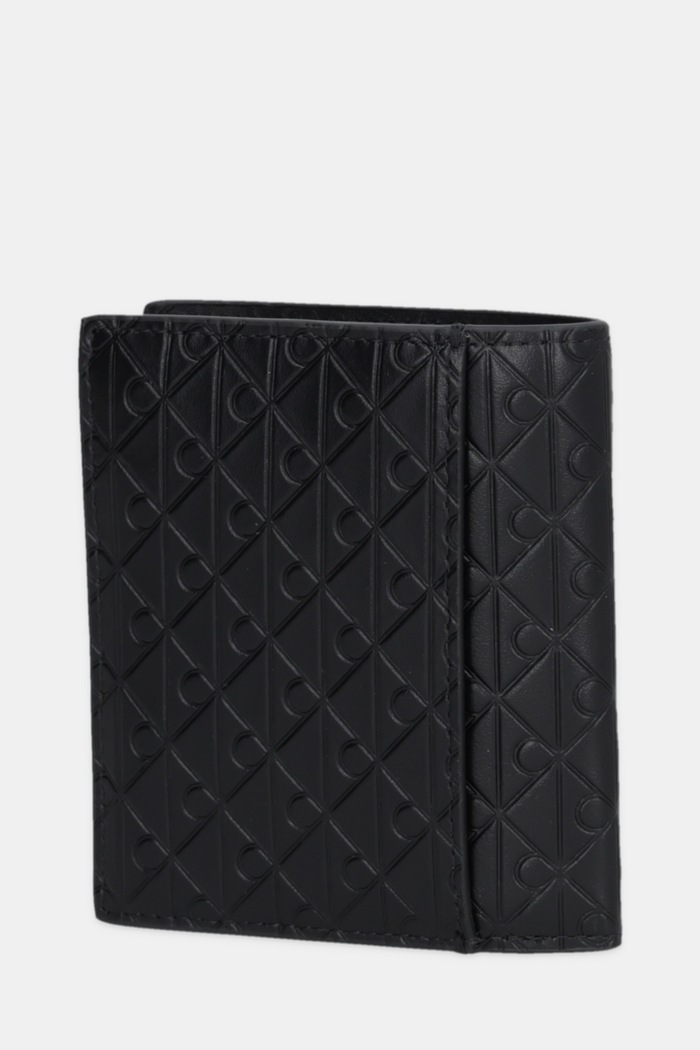 Calvin Klein portofel de piele LV04D1127G negru SS26