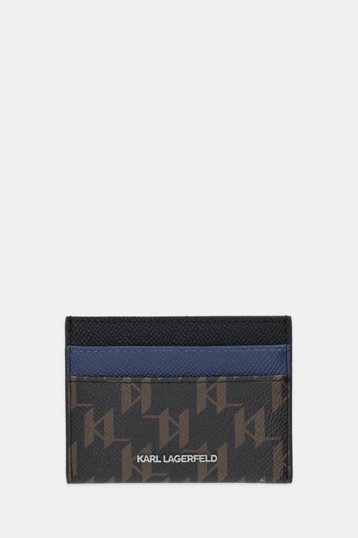 Karl Lagerfeld carcasă cardului K/MONOGRAM husă de card maro B1M32054