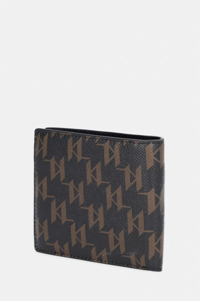 Peňaženka Karl Lagerfeld K/MONOGRAM B1M32055 hnedá SS26
