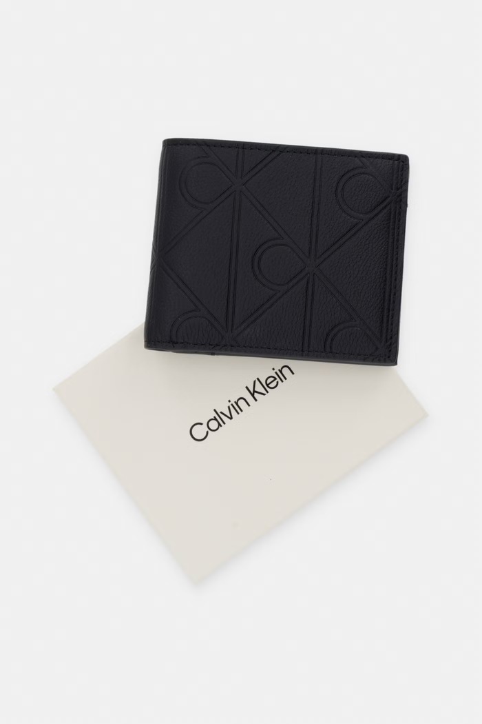 Calvin Klein Peněženka pánská kožená LV04D1175G černá