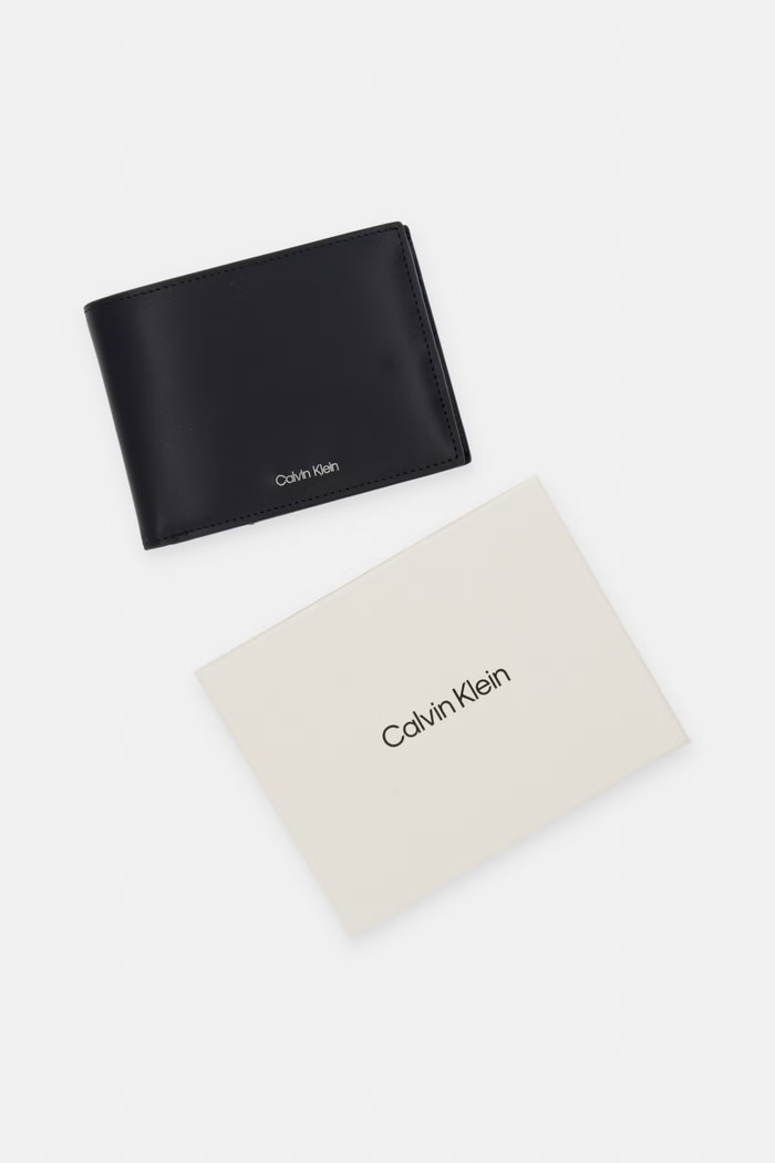 Calvin Klein Peněženka pánská kožená LV04D1228G černá