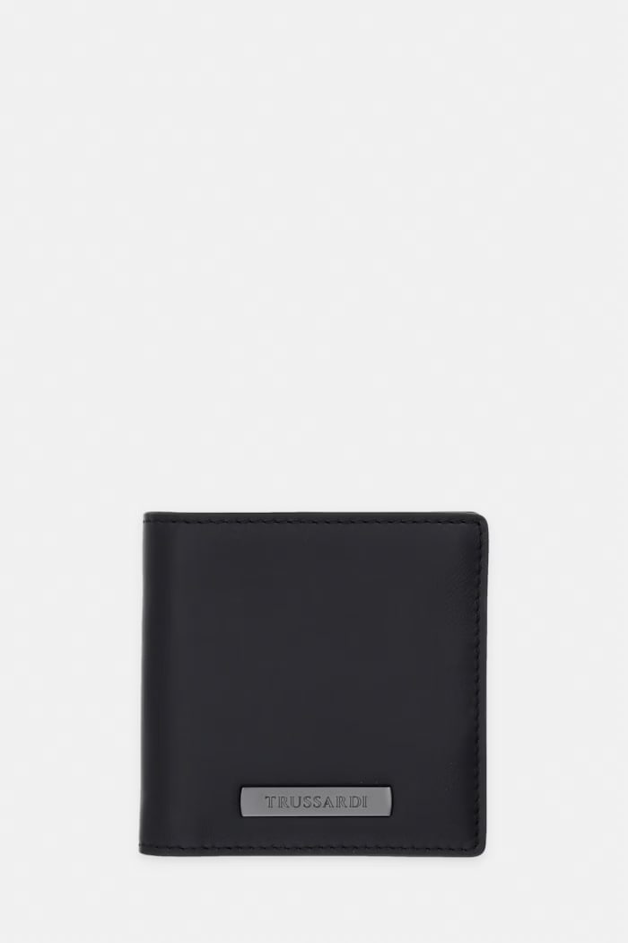 Trussardi portofel de piele piele negru I074E000125N