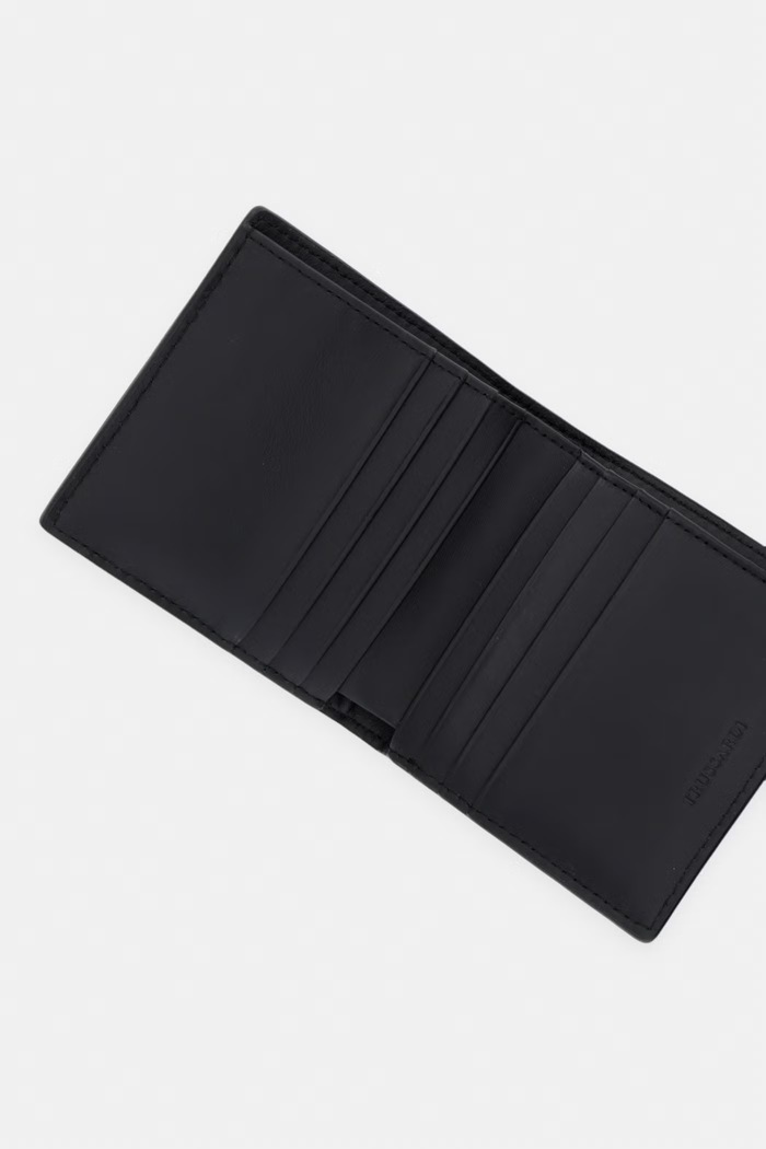 Accesorii Trussardi portofel de piele I074E000125N negru