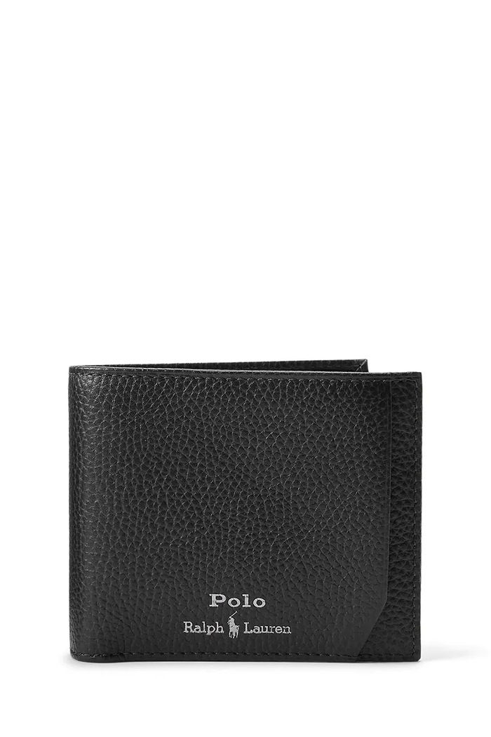 Kožni novčanik i privjesak Polo Ralph Lauren 405974635 crna SS26
