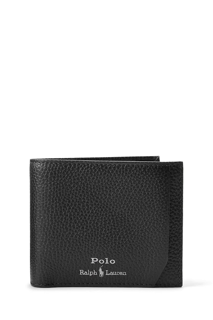 Kožni novčanik i privjesak Polo Ralph Lauren 405974635 crna SS26