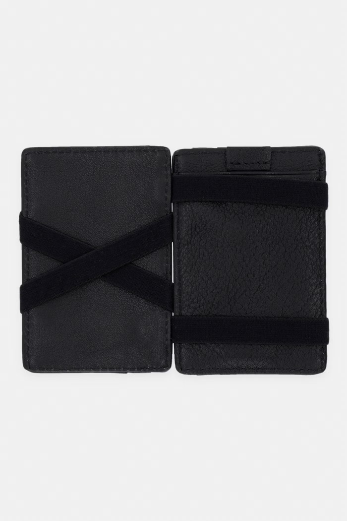 Accesorii Marc O'Polo portofel pentru carduri pentru bărbați, din piele 5000011677 negru
