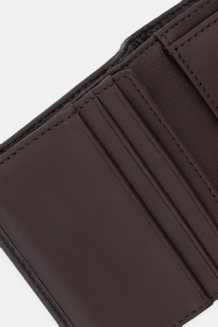 Doplnky Tommy Hilfiger peňaženka pánska kožená AM0AM14230 hnedá