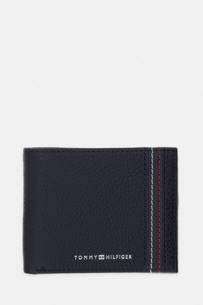 Tommy Hilfiger portofel pentru bărbați, din piele bleumarin AM0AM14232