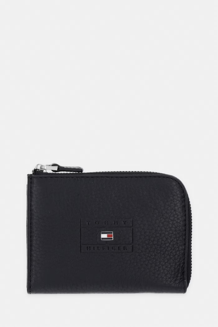 Tommy Hilfiger πορτοφόλι ανδρικό δερμάτινο μαύρο AM0AM14254