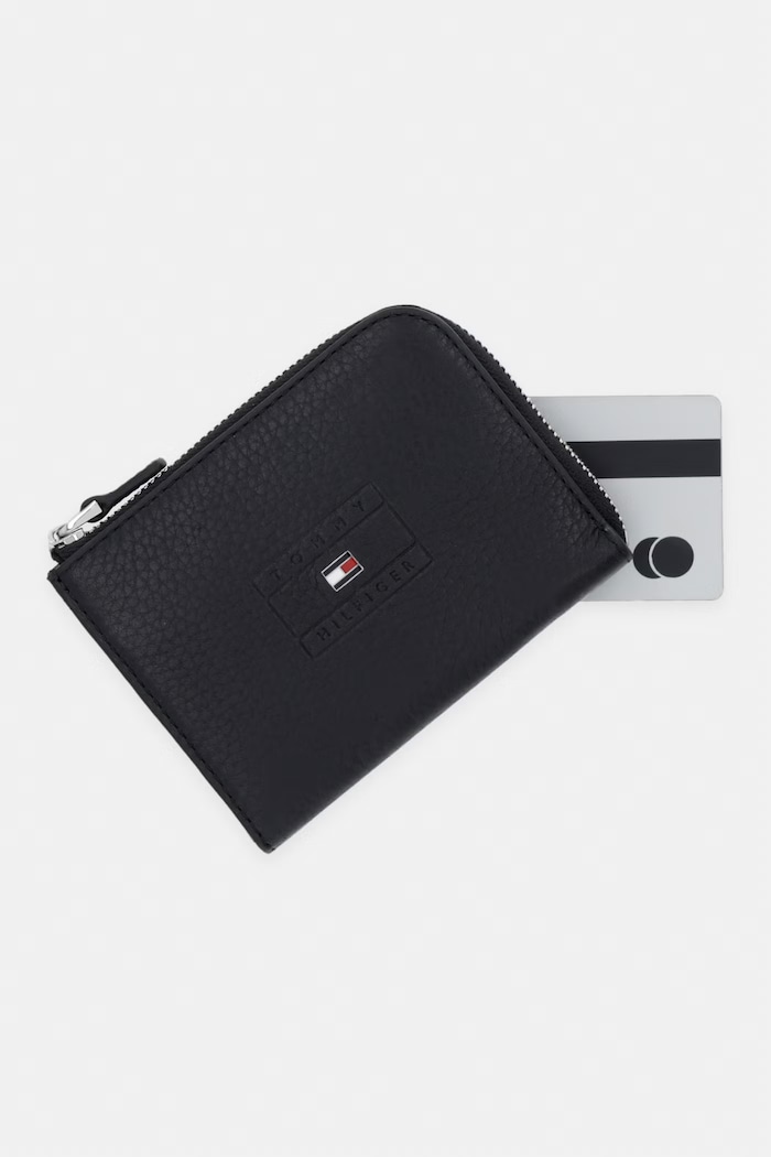 Tommy Hilfiger πορτοφόλι ανδρικό δερμάτινο μαύρο AM0AM14254