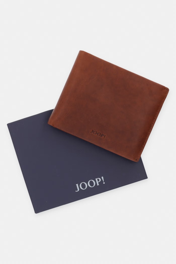 Joop! portfel damski skórzany Cerratano Ninos 4140008373 brązowy