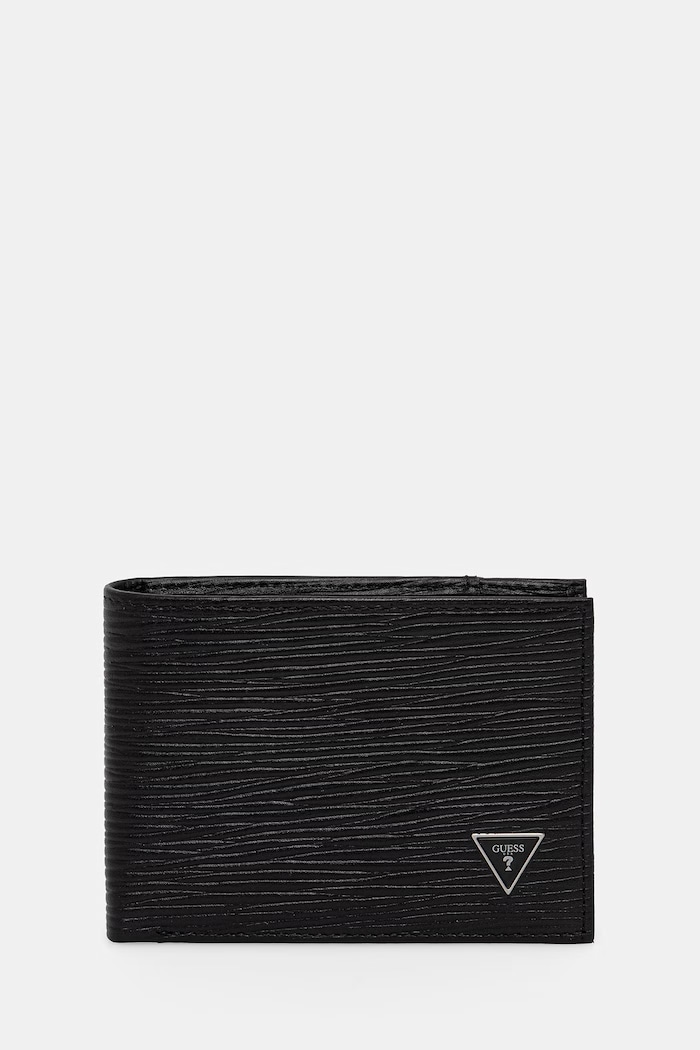 Guess peňaženka pánska kožená MILANO SMMIPR.LEA92 čierna SS26