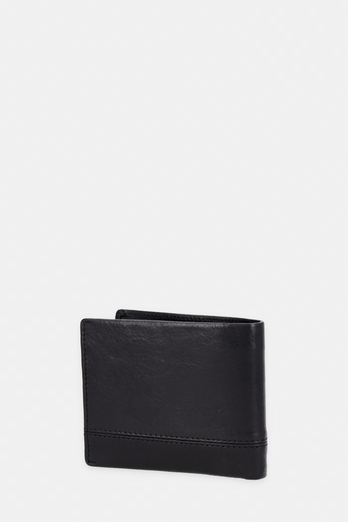 Δερμάτινο πορτοφόλι U.S. Polo Assn. GORDON WEU5G2691MHA μαύρο SS26