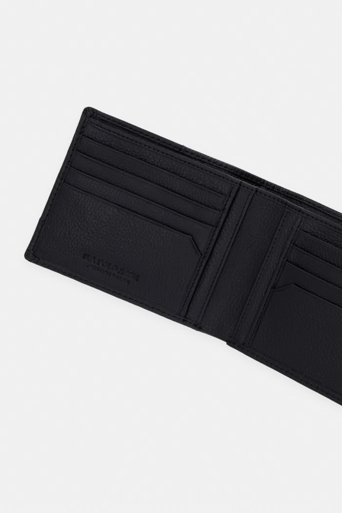 Kiegészítők U.S. Polo Assn. bőr pénztárca MANSFIELD WEU7M2702MHA fekete