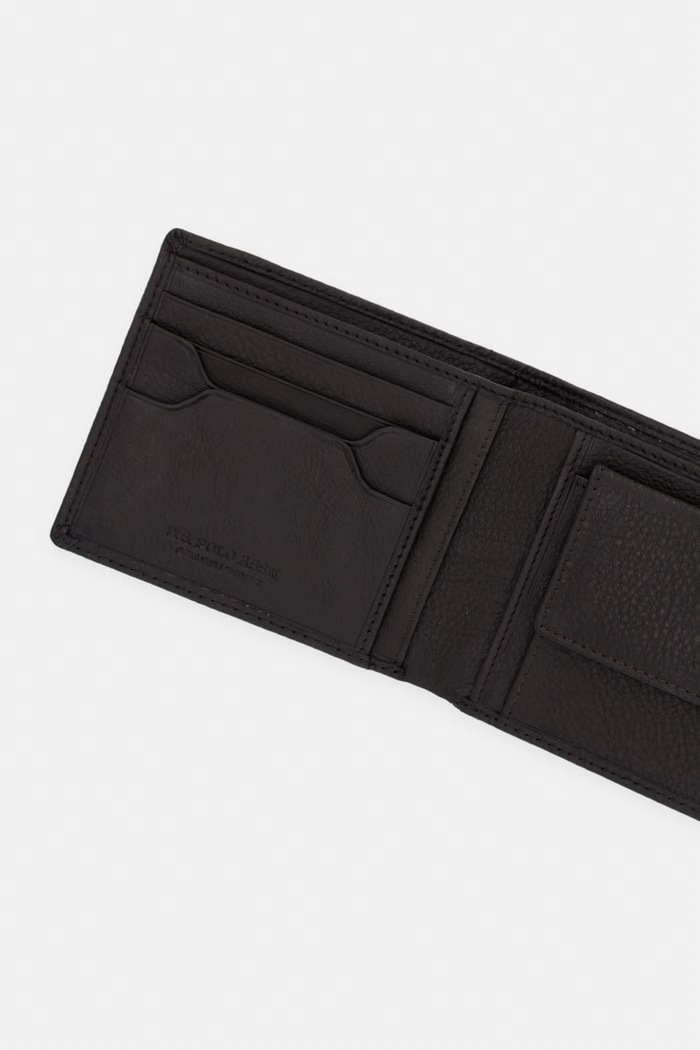 Αξεσουάρ Δερμάτινο πορτοφόλι U.S. Polo Assn. CARRICK WEUCK2698MHA καφέ