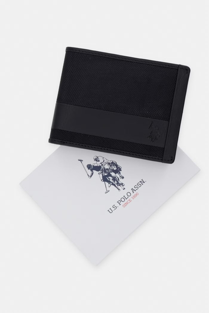 U.S. Polo Assn. pénztárca MALLET WEUMW2627MH9 fekete