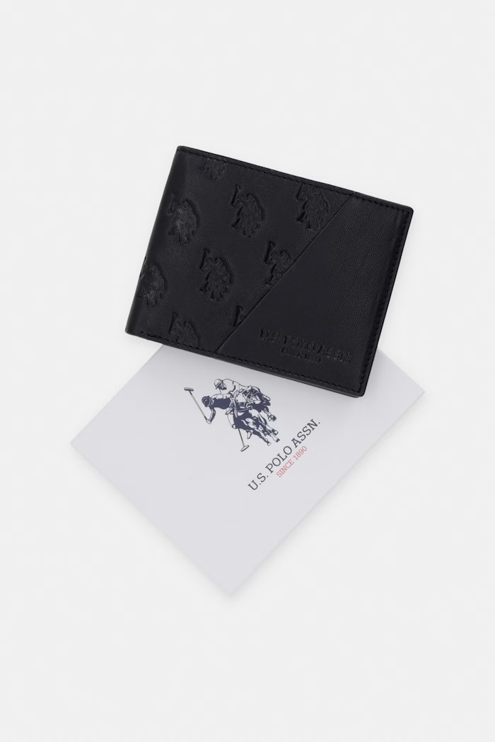 Kožni novčanik U.S. Polo Assn. ROTHER WEURK2715MHA crna