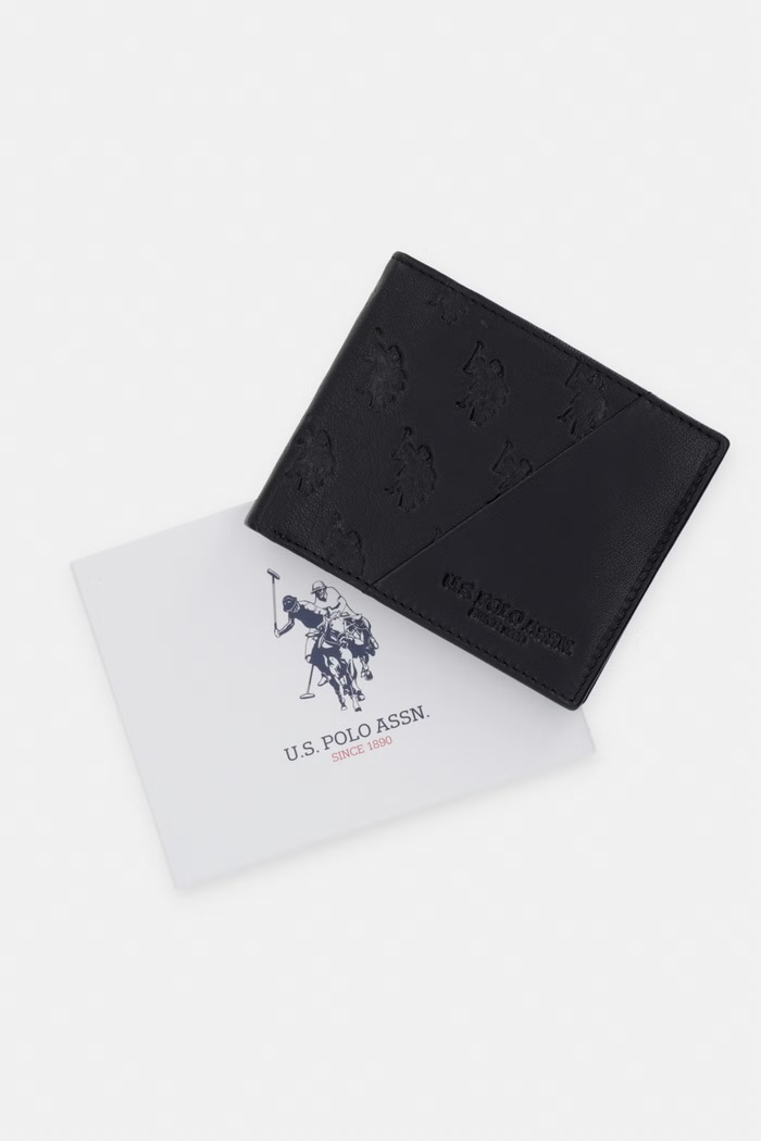 U.S. Polo Assn. portofel de piele ROTHER WEURK2717MHA negru