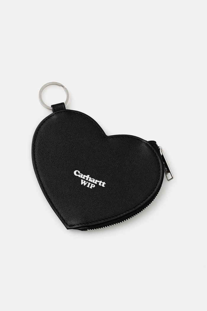 Carhartt WIP Hartt Coin Wallet πορτοφόλι δερμάτινο ανδρικό μαύρο I036305.89XX