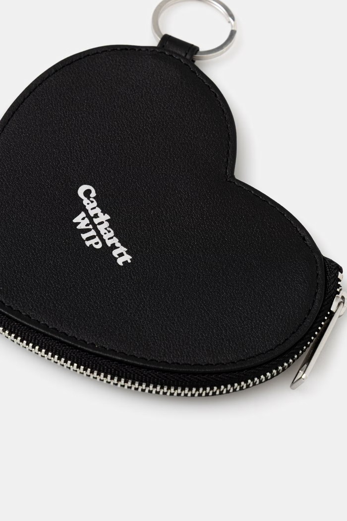 Carhartt WIP Hartt Coin Wallet πορτοφόλι δερμάτινο ανδρικό I036305.89XX μαύρο SS26