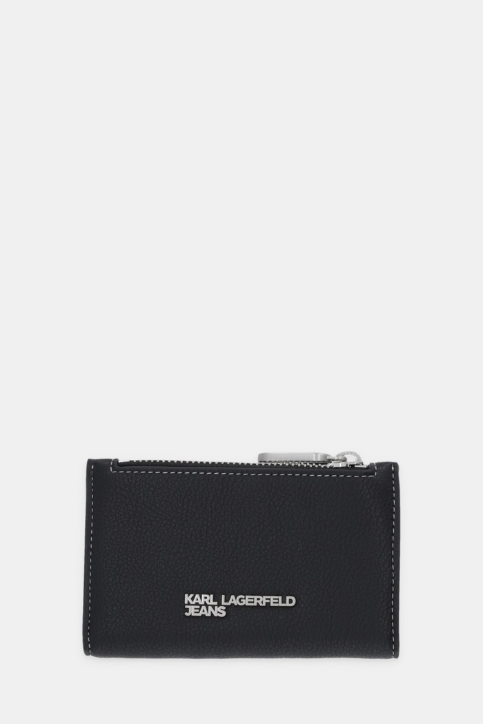 Peněženka Karl Lagerfeld Jeans imitace kůže černá A3W32083