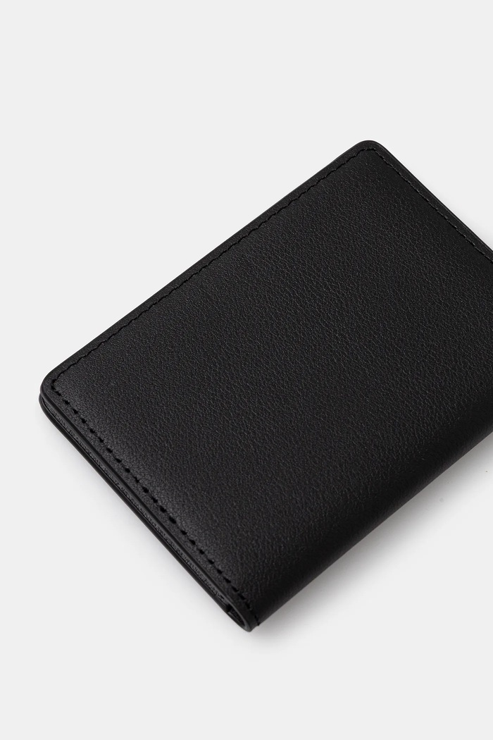 Kožené puzdro na karty Carhartt WIP Vegas Fold Cardholder I036297.0M4XX čierna SS26