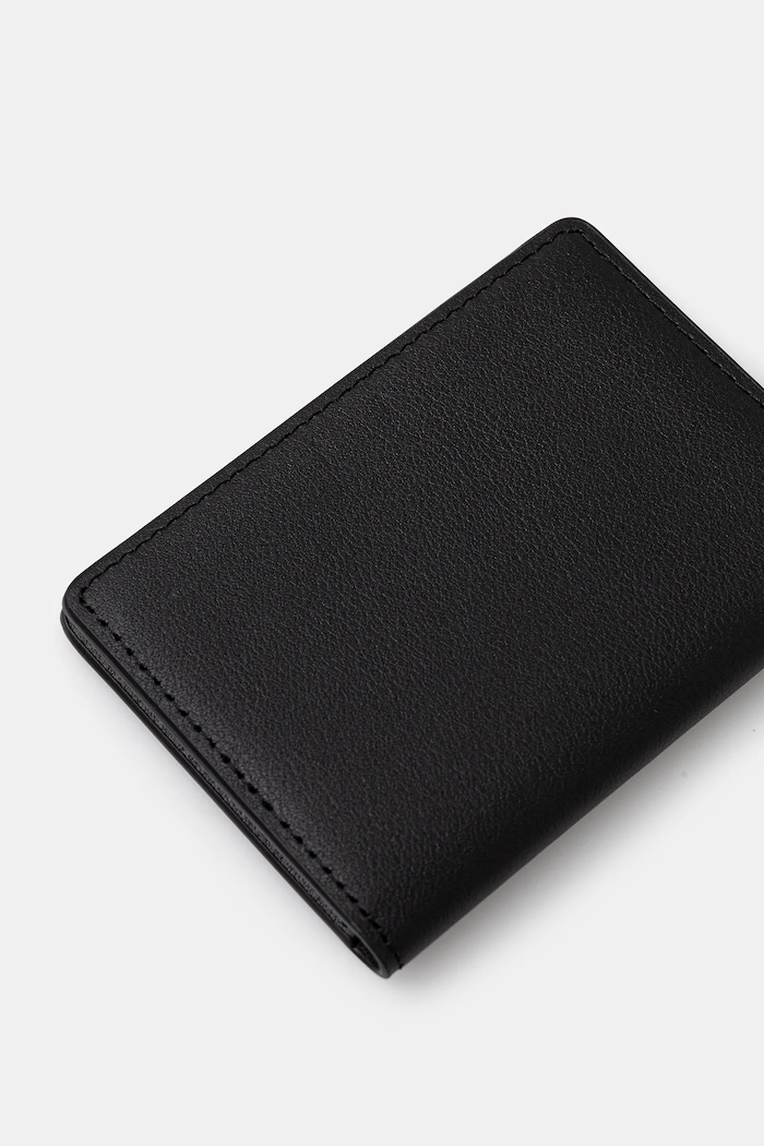 Kožené puzdro na karty Carhartt WIP Vegas Fold Cardholder I036297.0M4XX čierna SS26