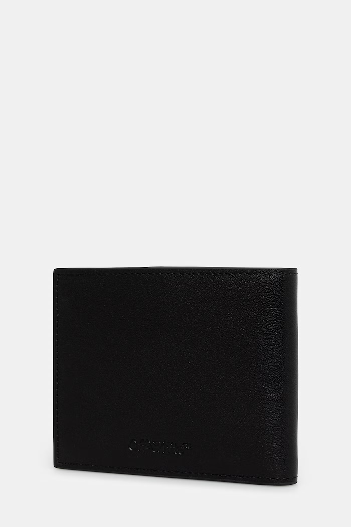 Off-White Bookish portafoglio in pelle OMNC085C99LEA001 nero SS26