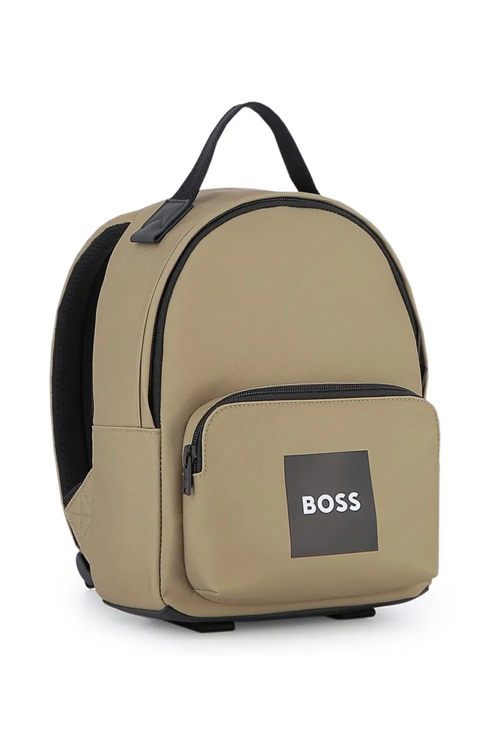 Chłopiec BOSS plecak J53136 beżowy