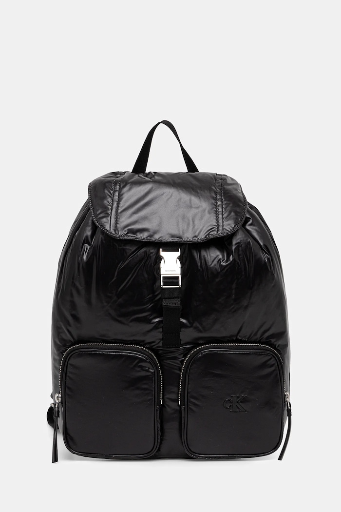 Batoh Calvin Klein hladký černá LV04F3406G