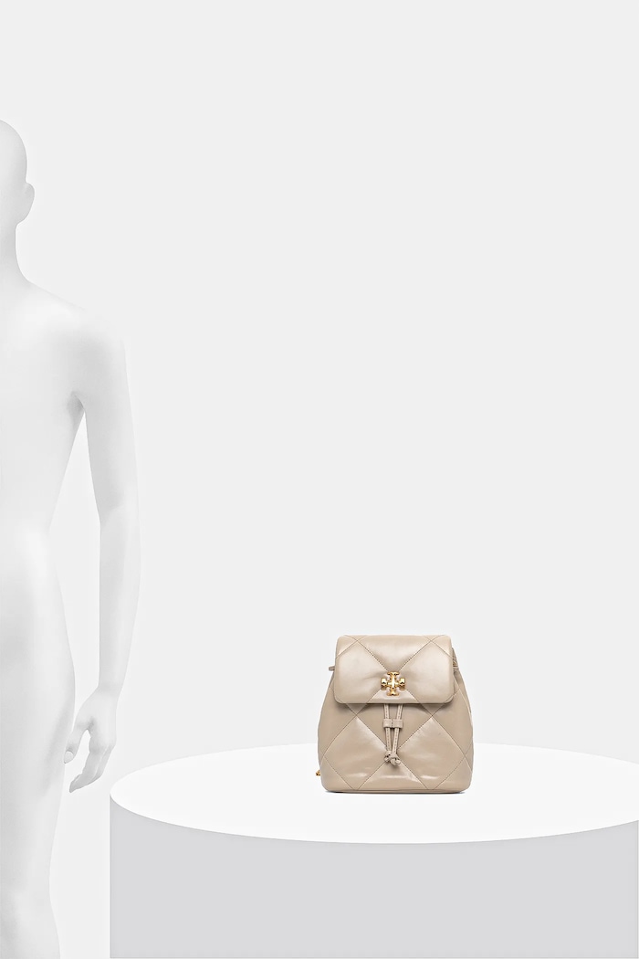 Kožený ruksak Tory Burch Kira Diamond 170485.250