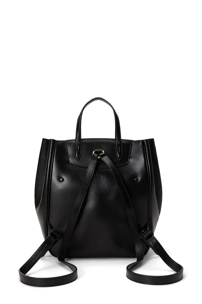 Polo Ralph Lauren rucsac pentru femei din piele 428P01429 negru SS26