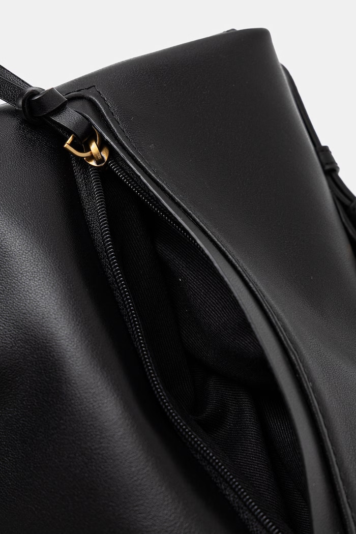 Pinko ghiozdan de piele negru 106063.A0QO
